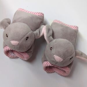 Car seat gray strap covers